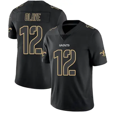 Men's Nike Chris Olave Black New Orleans Saints Vapor F.U.S.E. Limited  Jersey