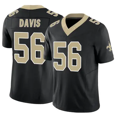 New Orleans Saints Nike Game Road Jersey - White - Demario Davis - Mens