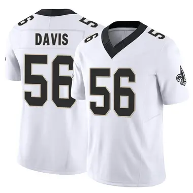 Men's #56 Demario Davis New Orleans Saints Jersey - All Stitched