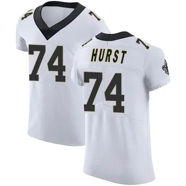 James Hurst Women's Nike White New Orleans Saints Alternate Custom Game Jersey