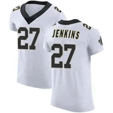 Elite Men's Malcolm Jenkins White Road Jersey - #27 Football Philadelphia  Eagles Vapor Untouchable Size 40/M