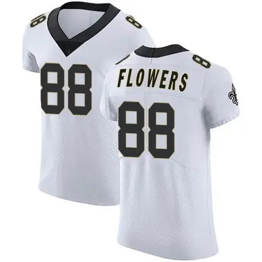 Nick Saldiveri Men's Nike White New Orleans Saints Alternate Custom Game Jersey Size: Medium: