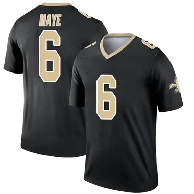 Nick Saldiveri Men's Nike White New Orleans Saints Alternate Custom Game Jersey Size: Medium: