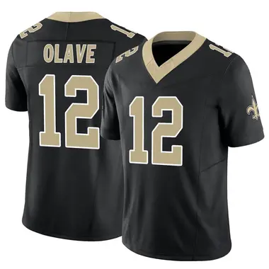 Nike Infants' Saints New Orleans Saints Chris Olave 12 Jersey Romper Jersey